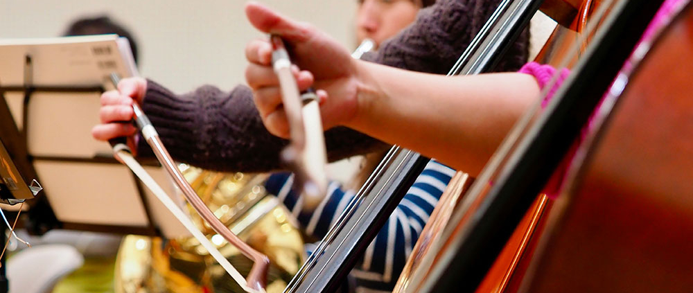 Playing music